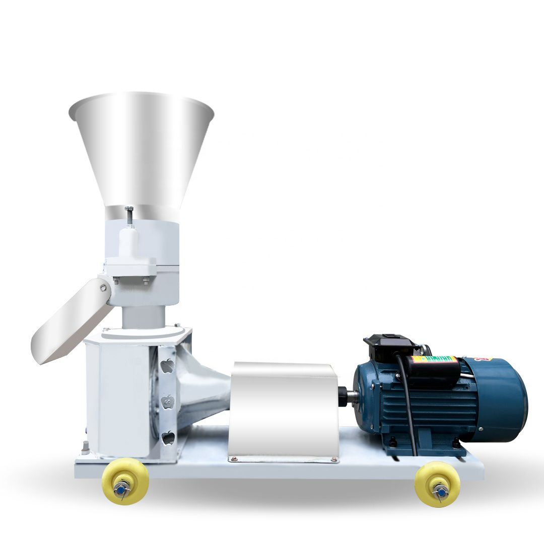 200kg/h Small Poultry Feed Equipment Animal Feed Processing Machine Mini Rabbit Sheep Chicken Animal Feed Pellet Mill Pelletizer