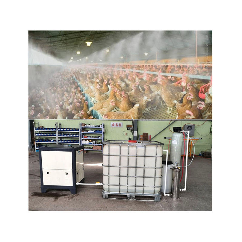 High-Pressure Misting Pump System (Model P-800) - for poultry house