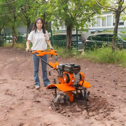 BSG800A Garden Tools Small Agriculture Machinery Cultivator Deep Tillage Cultivator Mini Power Tiller Weeder